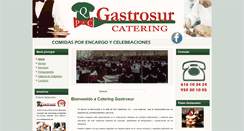 Desktop Screenshot of cateringastrosur.com